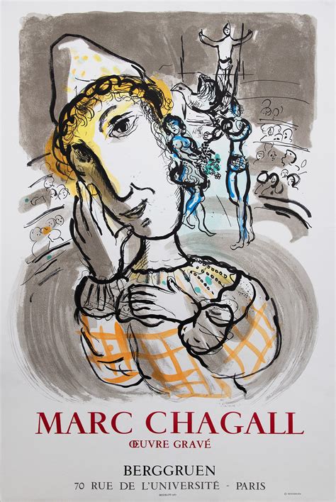 Marc Chagall Oeuvre Gravé Berggruen Goldmark