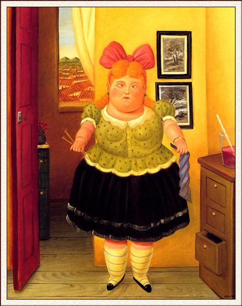 Fernando Botero Woman Nude