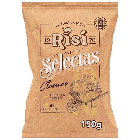 Risi Las Selectas patatas fritas clásicas Bolsa 150 g