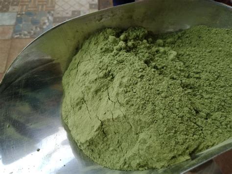 Light Green Organic Moringa Leaves Powder For Medicines Products