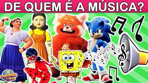 ADIVINHE O DESENHO FILME PELA MÚSICA 2 Teste Seus Conhecimentos