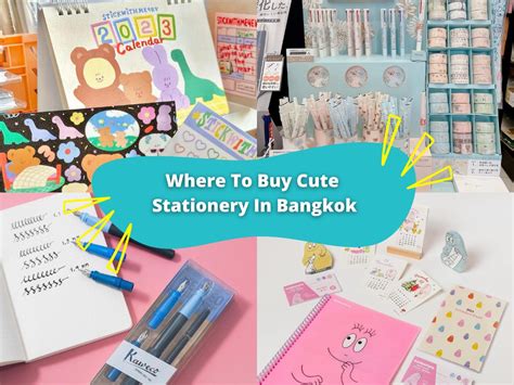 Where To Buy Cute Stationery In Bangkok - KKday Blog