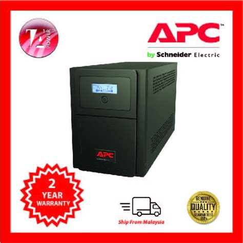 APC EASY UPS SMV 1000VA UNIVERSAL OUTLET 230V SMV1000I MS Shopee