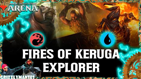 FIRES OF KERUGA Streets Of New Capenna MTG Arena Bo1 Bo3