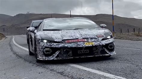 Video Sucesor del Lamborghini Huracán se animará con un motor V8 híbrido