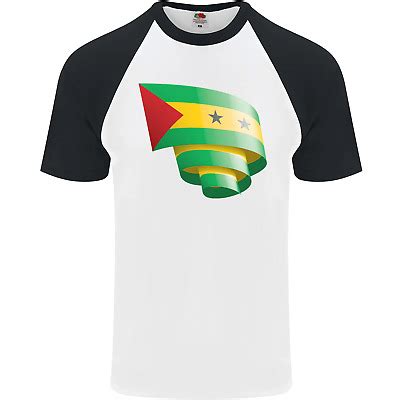 Krause Sao Tome Und Principe Flagge Tag Fußball HERREN S S Baseball eBay