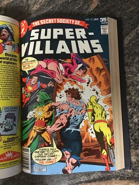 The Secret Society Of Super Villains 1 15 1976 1978 Hr Bound Comics