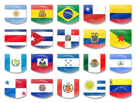 Latin America Flags Stock Photos, Pictures & Royalty-Free Images - iStock