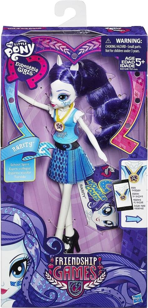 Equestria Girls Friendship Games School Spirit Rarity