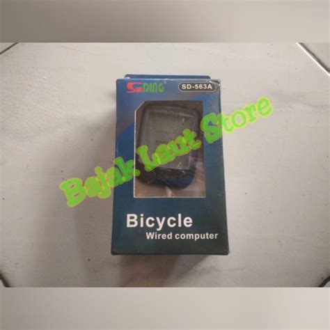 Jual Speedometer sepeda SunDing SD-563A waterproof + backlight | Shopee ...