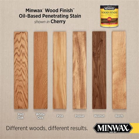 Minwax Wood Finish Oil-based Cherry Semi-transparent Interior Stain (1 ...