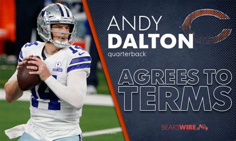 NFL free agency 2021: Chicago Bears sign Andy Dalton