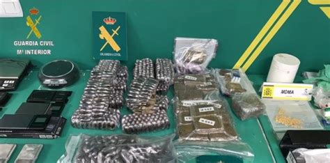 La Guardia Civil Desarticula Una Importante Organización Criminal Dedicada Al Tráfico De Drogas