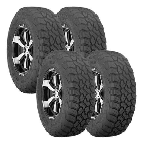 4 Llantas 26565 R17 Toyo Open Country Mt Ex Lt 120p