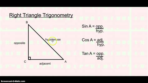 How To Calculate Trigonometric Ratios