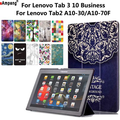 Case For Lenovo Tab2 Tab 2 A10 70 A10 30 A10 70F L A10 30 10 1 Cover