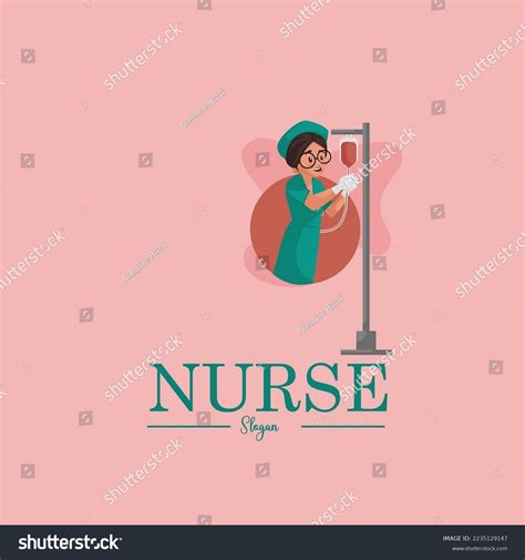 Nurse Vector Mascot Logo Template Stock Vector (Royalty Free ...