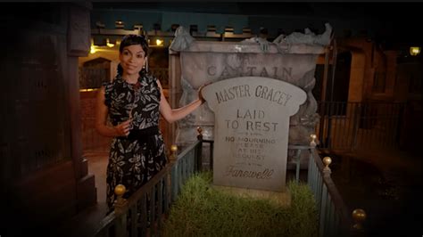 Take A Tour Of The Haunted Mansion With Rosario Dawson