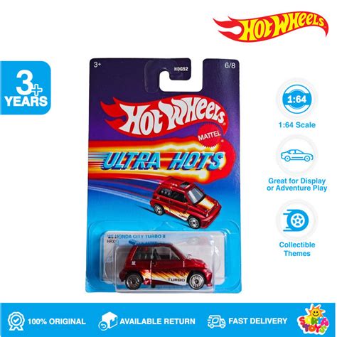 Jual Hot Wheels Ultra Hots Honda City Turbo II HRX Shopee Indonesia