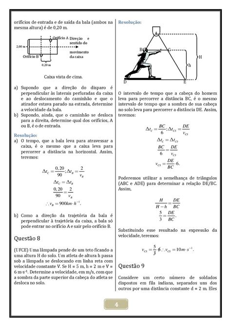 F Sica Exerc Cios Resolvidos Quest Es Gabarito Atividades