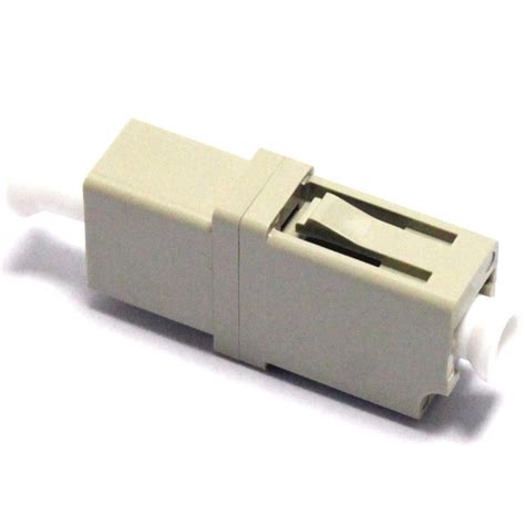 Adaptateur Fibre Optique Simplex Multimode Blanc LC Vers LC Leroy Merlin