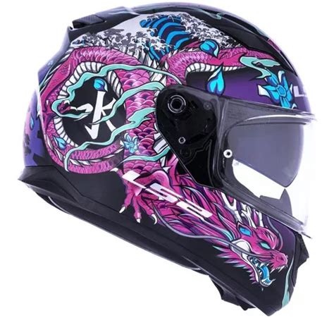 Capacete Ls Ff Stream Warrior Rosa Tamanho Mercadolivre