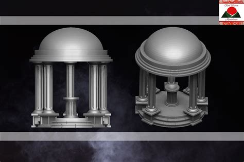 Free 3d File Ancient Greek Shrine 🏛️ ・design To Download And 3d Print・cults