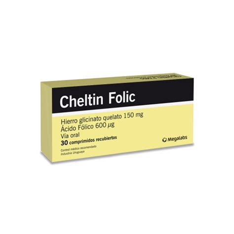 Cheltin Folic Comprimidos Farmashop