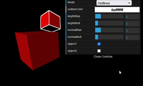 Github Omarshehatawebgl Outlines Implementation Of A Post Process