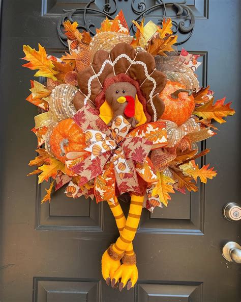 15 Creative Thanksgiving Wreath Designs for a Warm Welcome