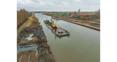 Trwa budowa II etapu drogi wodnej Zalew Wiślany Zatoka Gdańska