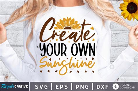 Create Your Own Sunshine Svg So Fontsy