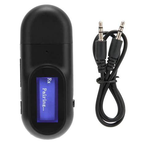 Cikonielf Adaptateur Bluetooth Avec Cran Lcd Metteur R Cepteur