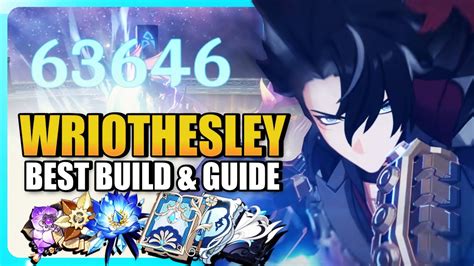 Wriothesley Is So Cool Best Build Guide For Artifacts Team