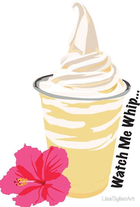 Dole Whip Sticker By Lisadylanart Dole Whip Whip Dole