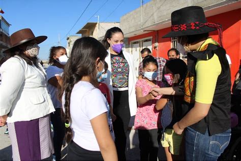 Entrega La Presidenta Municipal De Tizayuca Pavimentación Hidráulica