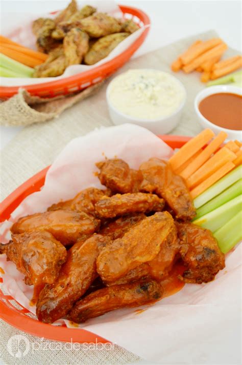 Alitas Picantes O Buffalo Wings Pizca De Sabor