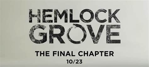 Hemlock Grove estremecedor teaser de la última temporada Crónica Viva