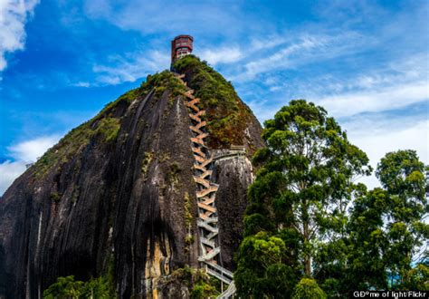 El Peñon De Guatape Is The Most Epic Way To 'Take The Stairs' | HuffPost