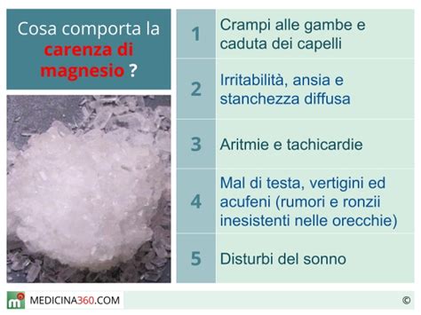 Carenza Di Magnesio Sintomi Cause Disturbi E Rimedi