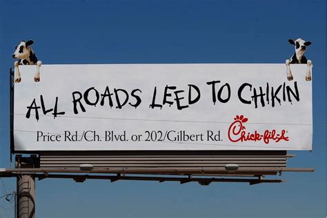 The Best Chick Fil A Billboard Advertisements And Why They Work