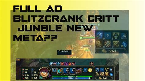 Nbk S7 Full Ad Crit Blitzcrank Jungle New Meta 2017 Youtube