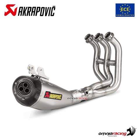 Akrapovic Complete Exhaust Carbon Racing Yamaha Mt Fz