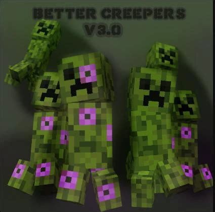 Better Creepers Texture Pack V3 0 Minecraft