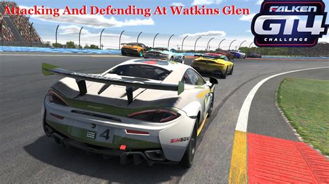 Fighting At Watkins Glen IRacing GT4 Falken Tyre Challenge YouTube