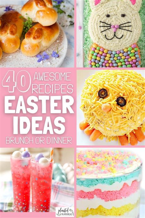 40 Easter Brunch And Easter Dinner Ideas The Ted Gabber Easter Brunch Easter Dinner