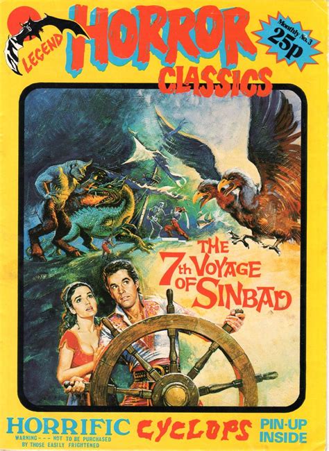 Legend Horror Classics Magazine 3 Horror Horror Movie Posters Sinbad The Sailor