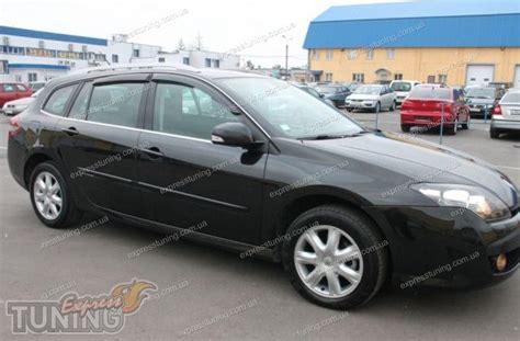 Ветровики Рено Лагуна 3 хэтчбек (дефлекторы окон Renault Laguna 3 hb ...