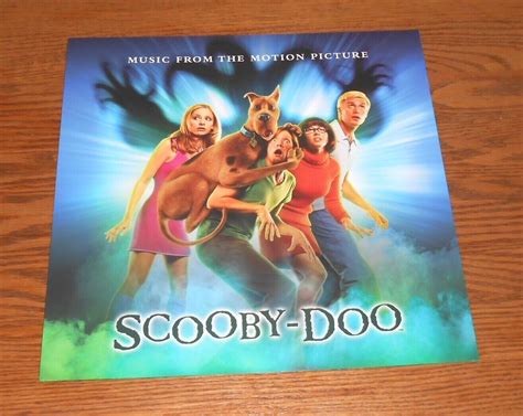 Scooby Doo Music From The Motion Picture Poster 2 Sided Flat 2002 Promo