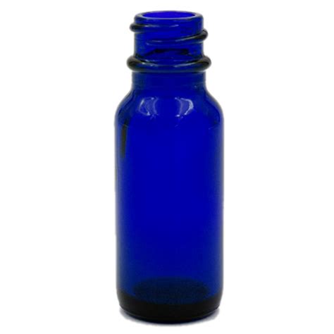 Cobalt Blue Boston Round Glass Bottles Silver Spur Corporation